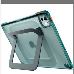 Torras K3 Neo iPad Pro 13 Inch Case Translucent Teal Slim Kickstand Cover